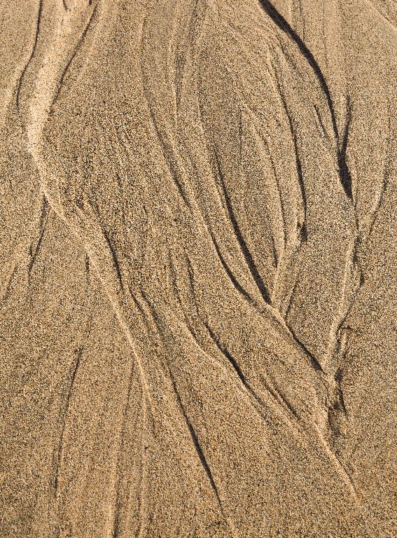 Sand Textures at Sawpit Bay, near Pancake Bay Provincial Park, Ontario