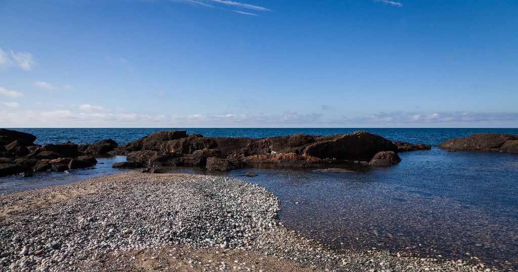 Pebble Beach, near Pancake Bay Provincial Park, Ontario