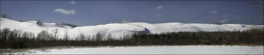 Sleeping Bear Dunes and Climb in Winter, 2008