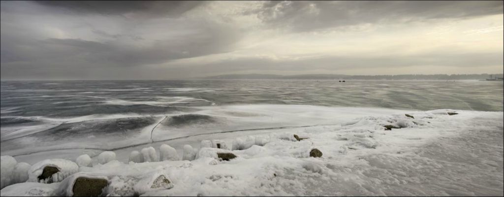 West Bay Ice, Traverse City, 2009